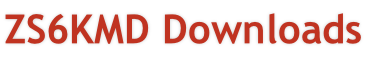 ZS6KMD Downloads
