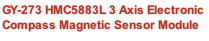 GY-273 HMC5883L 3 Axis Electronic Compass Magnetic Sensor Module
